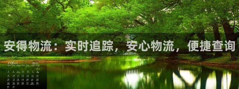 28圈注册问一问：安得物流：实时追踪