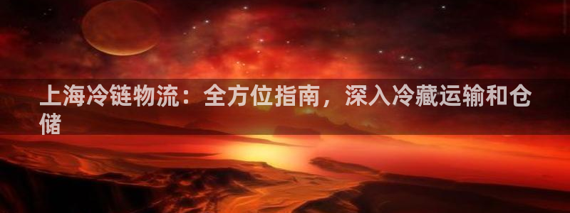 28圈辅助：上海冷链物流：全方位指南