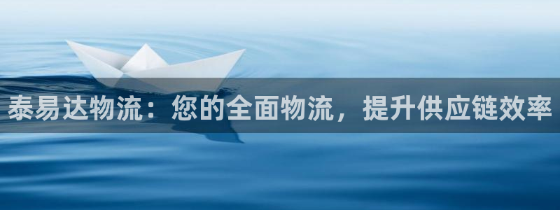 28圈注册网站APP：泰易达物流：您