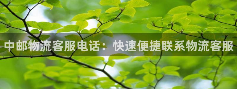 28圈官方官网版：中邮物流客服电话：